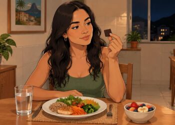 A vontade descontrolada de comer doce à noite não se deve apenas à falta de força de vontade, mas sim ao desequilíbrio da glicose ao longo do dia
