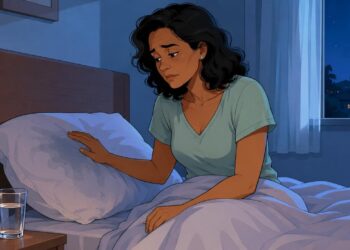Acordar com suor excessivo no pescoço e no travesseiro com frequência pode ser um sinal de alteração hormonal ou da tireoide