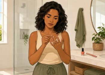 As unhas fracas e quebradiças não se devem apenas ao uso de esmalte, mas sim na maioria à deficiência de ferro, biotina e proteína
