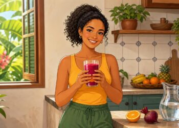 Beterraba com laranja pode complementar energia, hidratação e antioxidantes na rotina.
