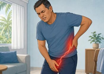 Irradiação da dor para a virilha pode sugerir cólica renal.