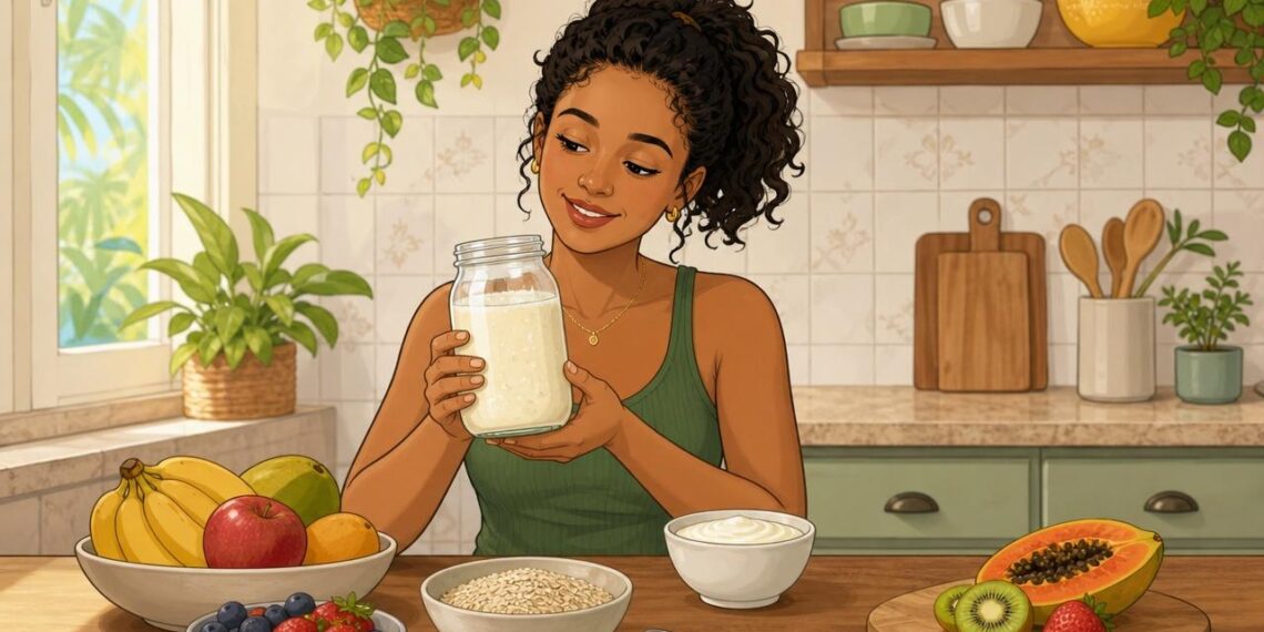 Iogurte natural ou kefir todos os dias: qual é superior para a microbiota intestinal e a imunidade