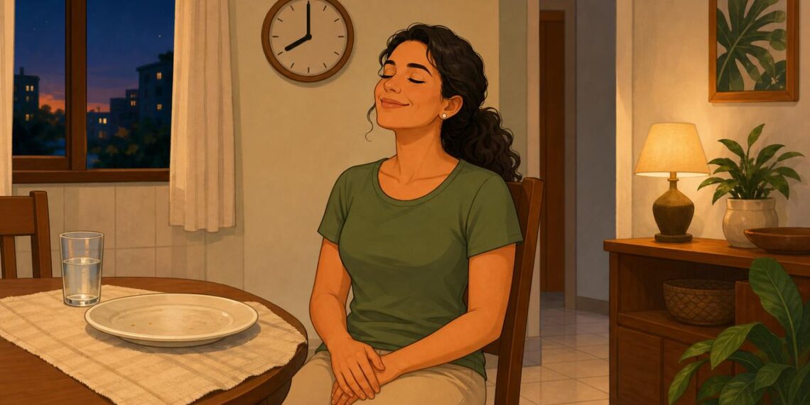 Jantar mais cedo pode aliviar a digestão e reduzir refluxo durante a noite.