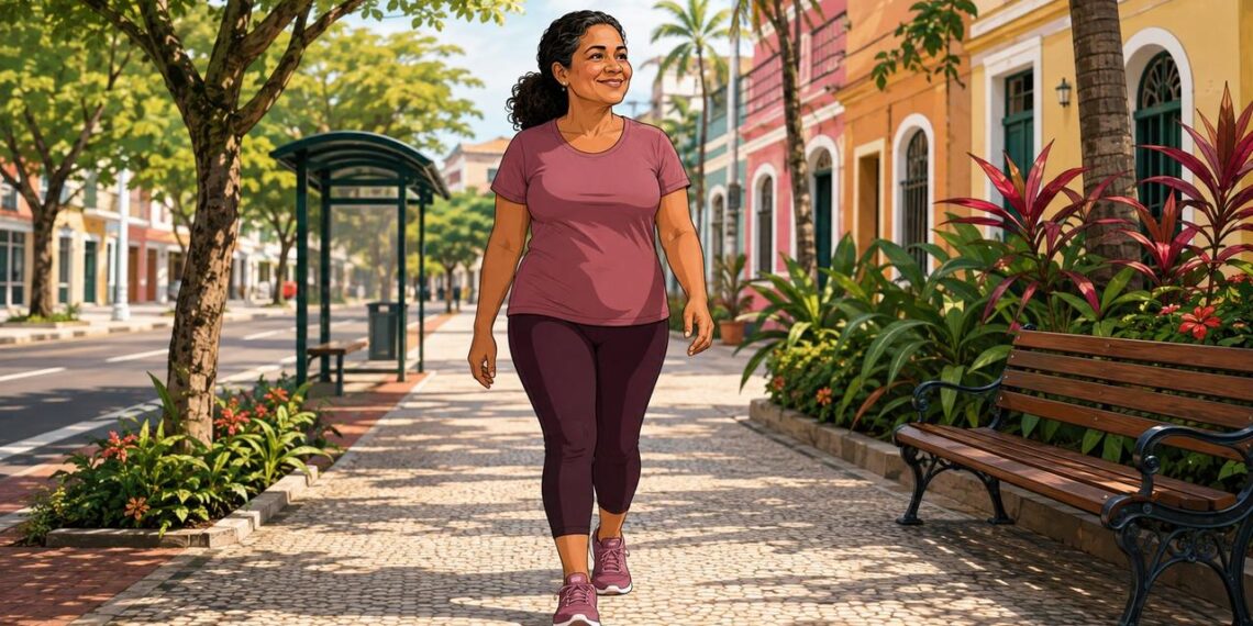 Um estudo recente afirma que caminhar poucos minutos por dia já reduz de forma significativa o risco cardiovascular