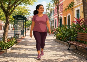 Um estudo recente afirma que caminhar poucos minutos por dia já reduz de forma significativa o risco cardiovascular