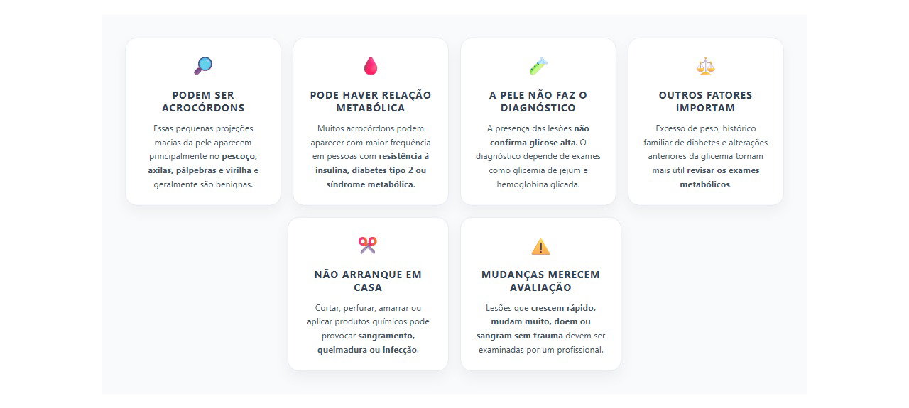Muitas pelinhas no pescoço: quando vale investigar a glicose