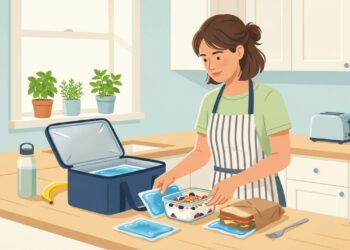 Alimentos perecíveis precisam permanecer refrigerados quando ficam horas fora de casa.