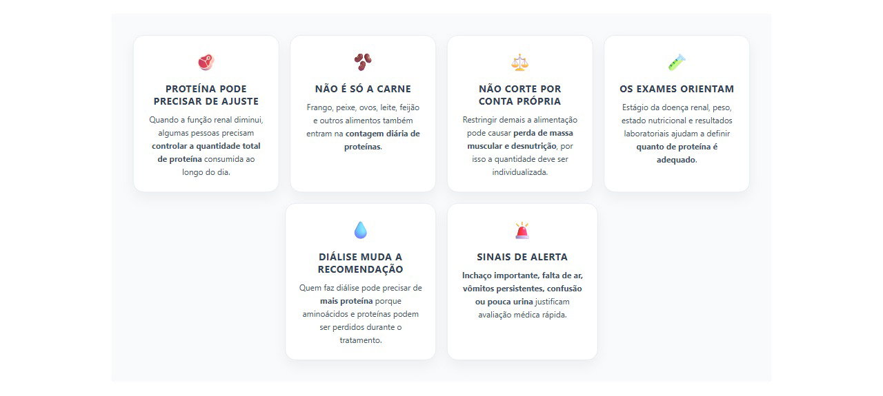 Doença renal: por que a quantidade de proteína faz diferença