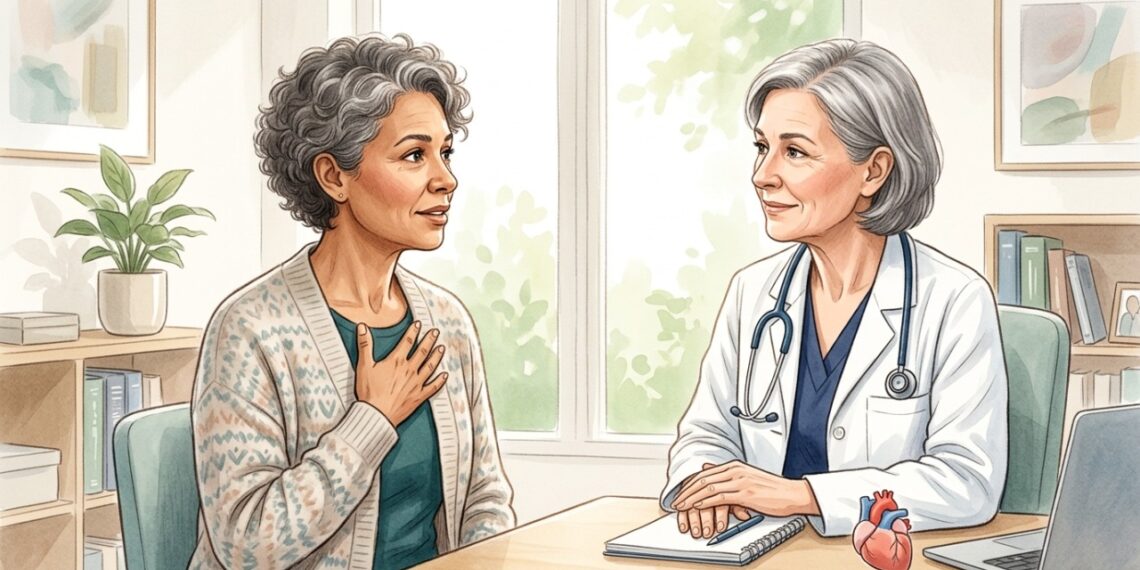 A menopausa é uma fase importante para revisar fatores de risco ligados à saúde do coração.
