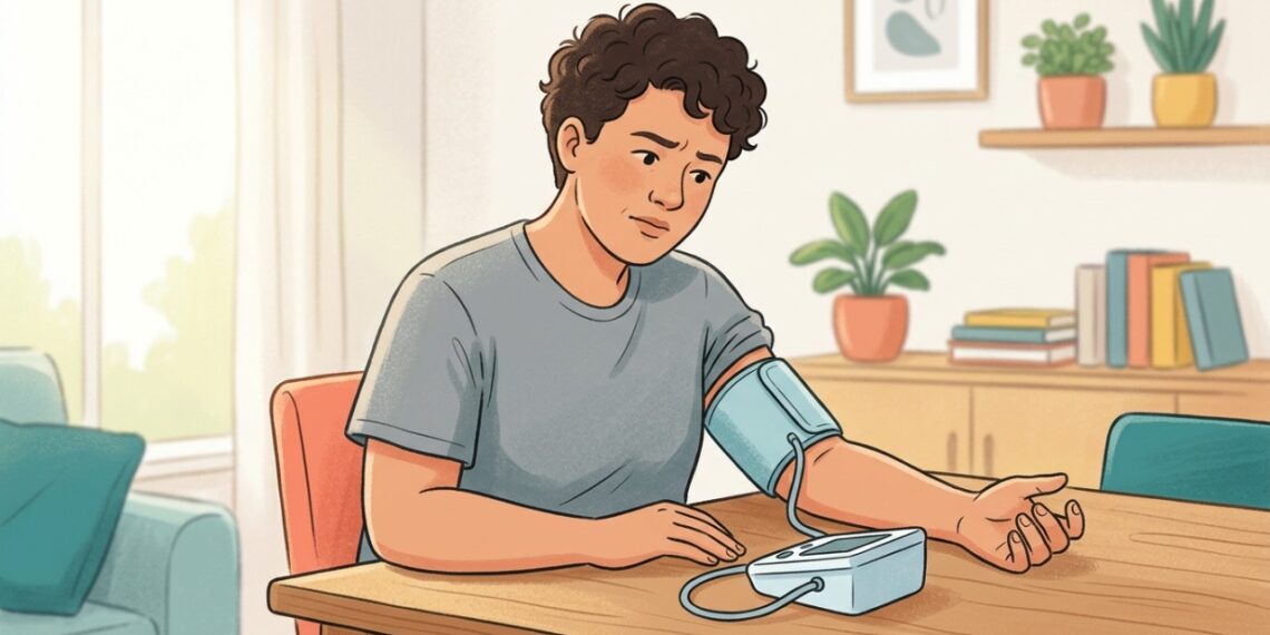 Diferenças na pressão entre os braços devem ser confirmadas com medições feitas corretamente.