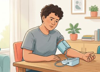 Diferenças na pressão entre os braços devem ser confirmadas com medições feitas corretamente.