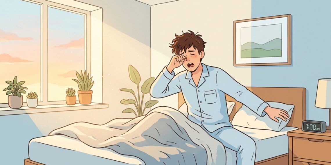Dormir muito tarde pode dificultar acordar cedo quando o relógio biológico está atrasado.