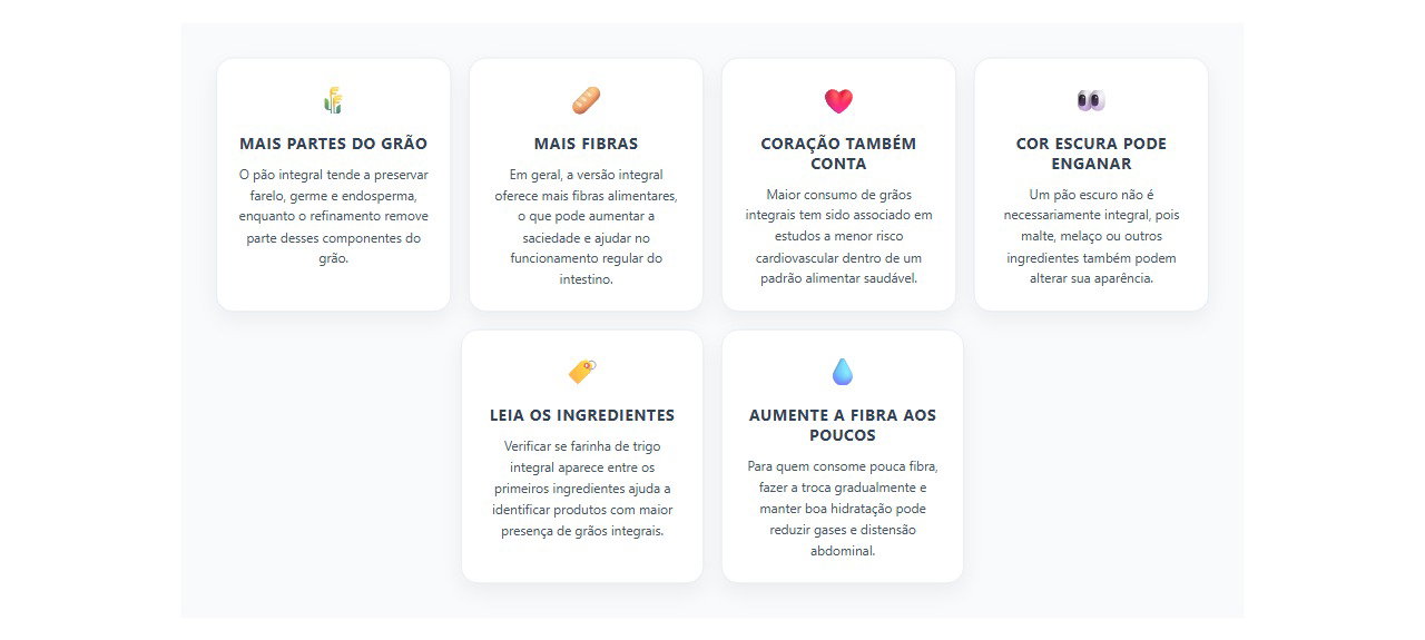 Pão integral x pão branco: as diferenças que realmente importam