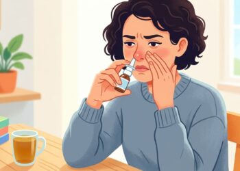 O uso prolongado de alguns sprays descongestionantes pode fazer a congestão nasal voltar após o efeito passar.