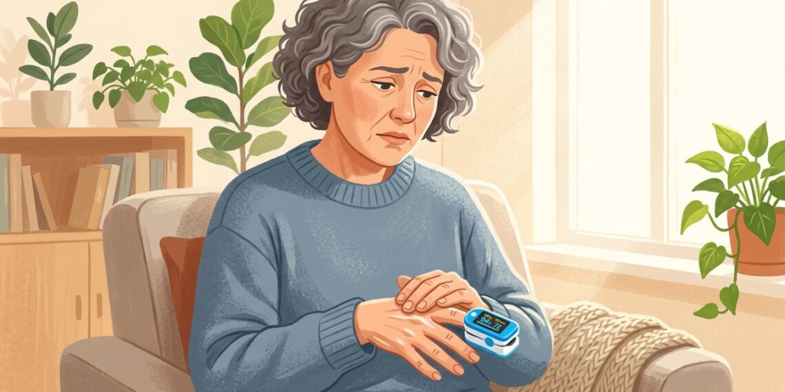 Mãos frias e outros fatores podem deixar a leitura do oxímetro menos confiável.
