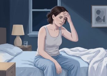 Suor noturno e ondas de calor podem aparecer durante a transição para a menopausa.