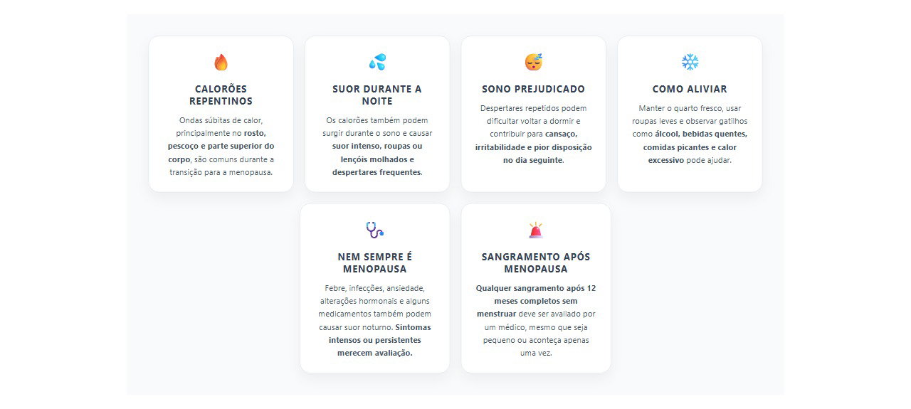 Sinais de que o suor noturno pode estar ligado à menopausa