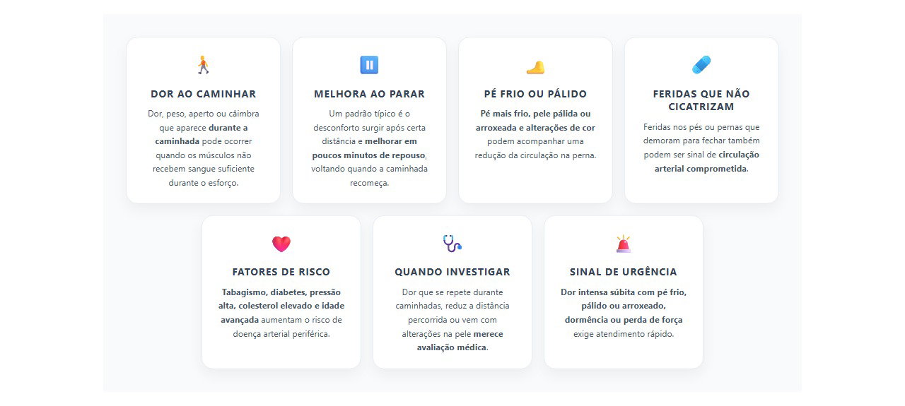 Sinais de que a dor na panturrilha pode vir da circulação