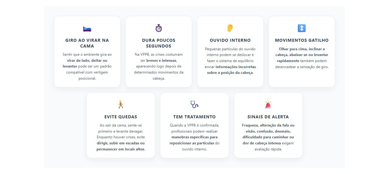 Sinais de que a tontura ao virar na cama pode vir do ouvido interno