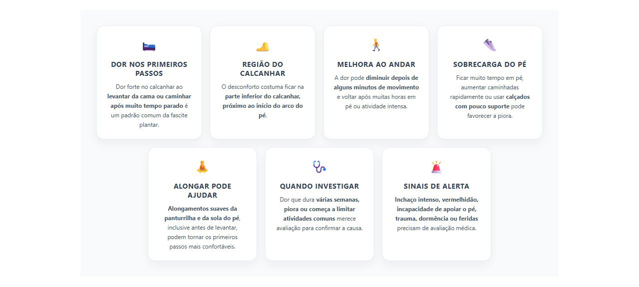 Sinais de que a dor no calcanhar pode ser fascite plantar