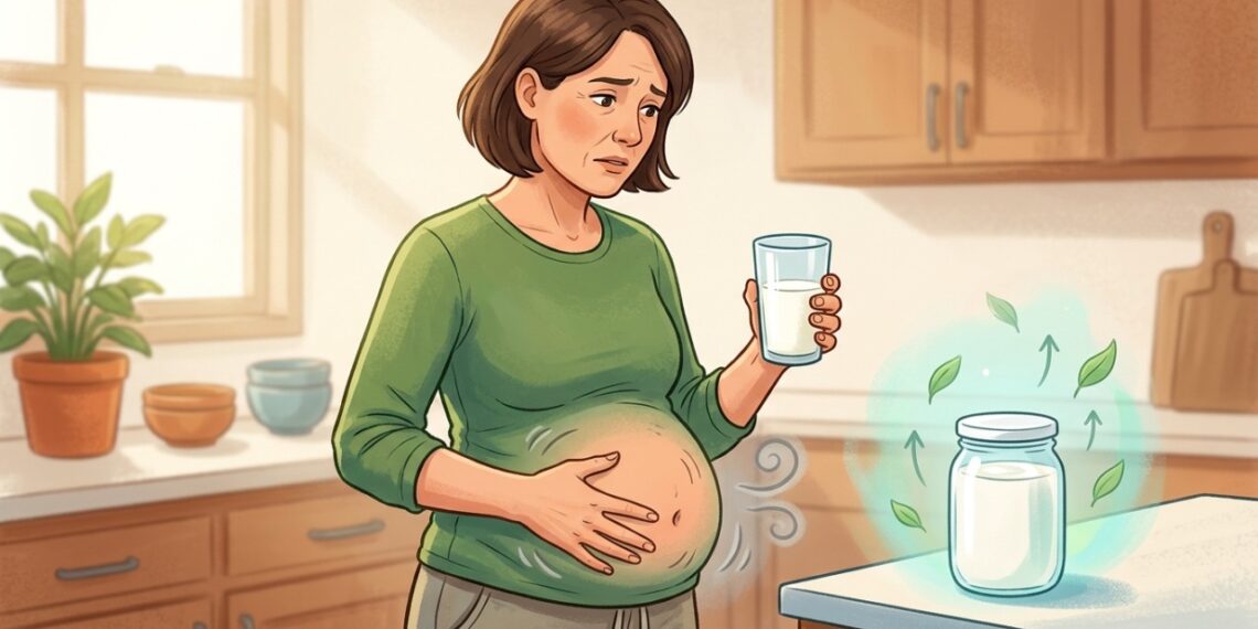 Leite pode causar mais estufamento que iogurte em algumas pessoas com intolerância à lactose.