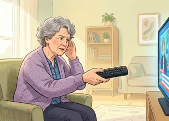 Precisar aumentar cada vez mais o volume da TV pode ser um sinal de perda auditiva gradual.