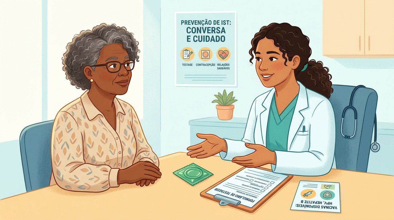 Camisinha, testagem e vacinação continuam importantes na prevenção de infecções sexualmente transmissíveis.