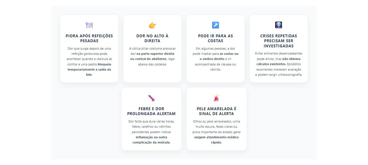 Dor do lado direito após comer: sinais de que a vesícula pode estar envolvida