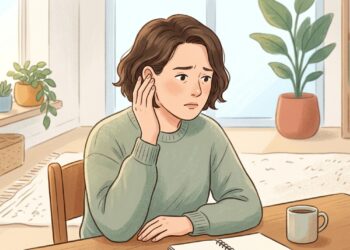 Um ouvido que fica abafado de repente pode indicar perda súbita de audição e precisa de avaliação rápida.