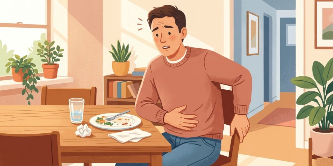 A vontade de evacuar logo depois de comer pode acontecer por causa de um reflexo natural do intestino.