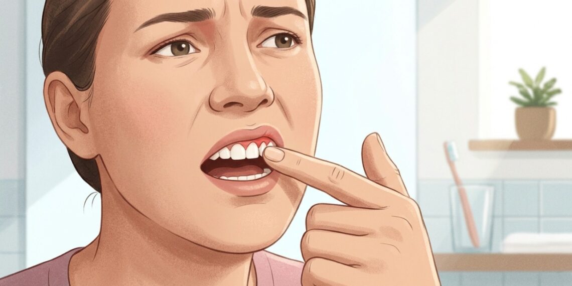 Dente permanente que começa a ficar mole pode indicar perda de sustentação causada por doença periodontal.