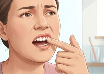 Dente permanente que começa a ficar mole pode indicar perda de sustentação causada por doença periodontal.