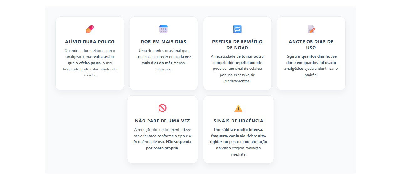 Dor de cabeça volta quando o remédio passa? Pode ser efeito rebote