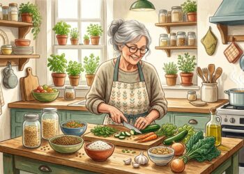 A lentilha pode ajudar a compor refeições simples com proteína vegetal e fibras depois dos 60 anos.