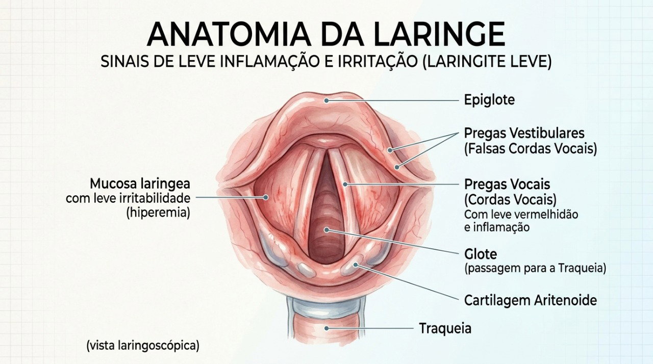Inflamação ou alterações nas pregas vocais podem manter a voz rouca por mais tempo.