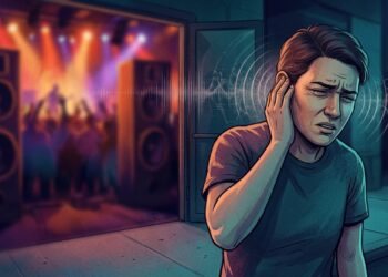 Audição abafada após exposição a som muito intenso pode indicar efeito do ruído sobre o ouvido.