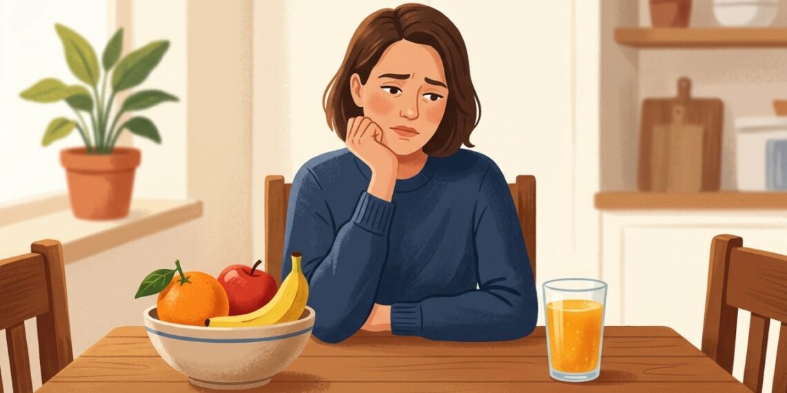 A fruta inteira costuma favorecer mais saciedade e preservar melhor as fibras do que o suco.