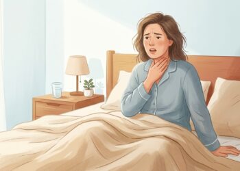 Rouquidão ao acordar pode estar ligada à irritação ou ao ressecamento das cordas vocais durante a noite.
