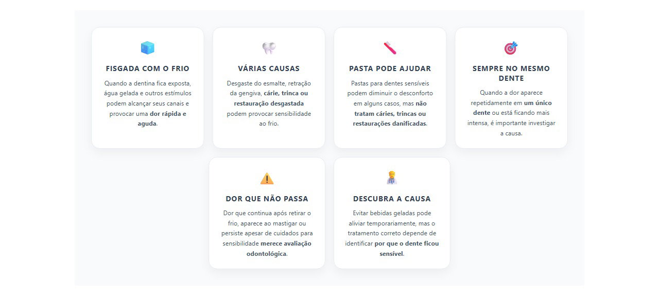 Dente dói com água gelada: 6 sinais de que pode não ser só sensibilidade