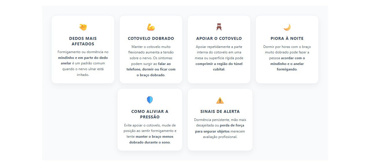 Mindinho e anelar dormentes: 6 sinais de pressão no nervo ulnar