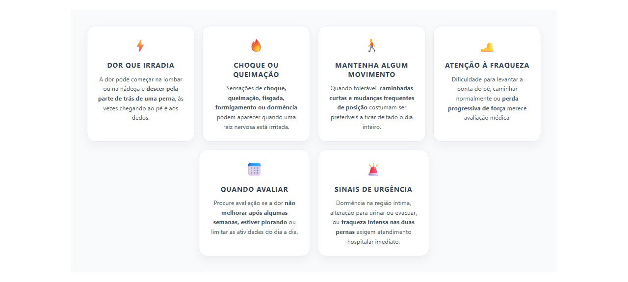 Dor nas costas que desce pela perna: 6 sinais de irritação do nervo