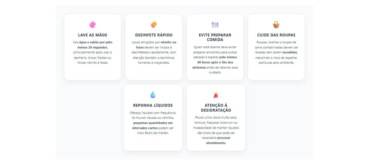 Como evitar que vômito e diarreia se espalhem pela casa