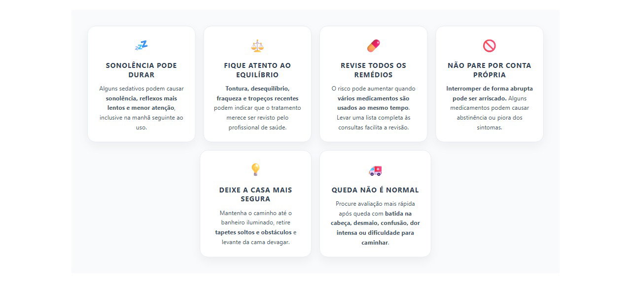 Remédio para dormir após os 60: 6 cuidados para reduzir o risco de quedas
