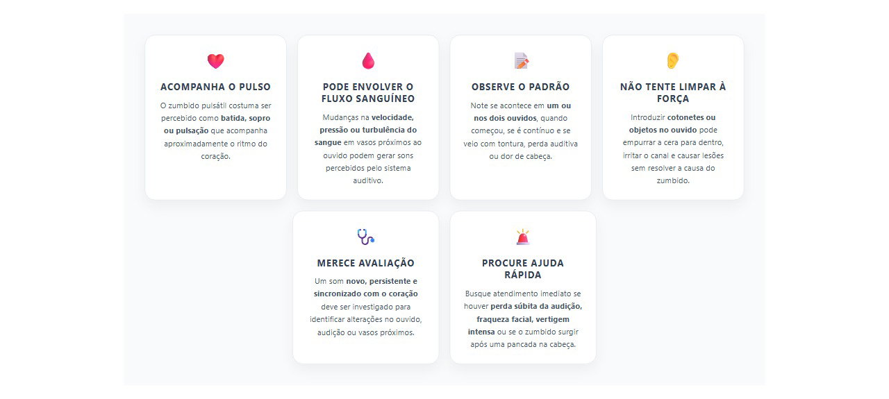 Zumbido no ritmo do coração: 6 sinais que merecem atenção