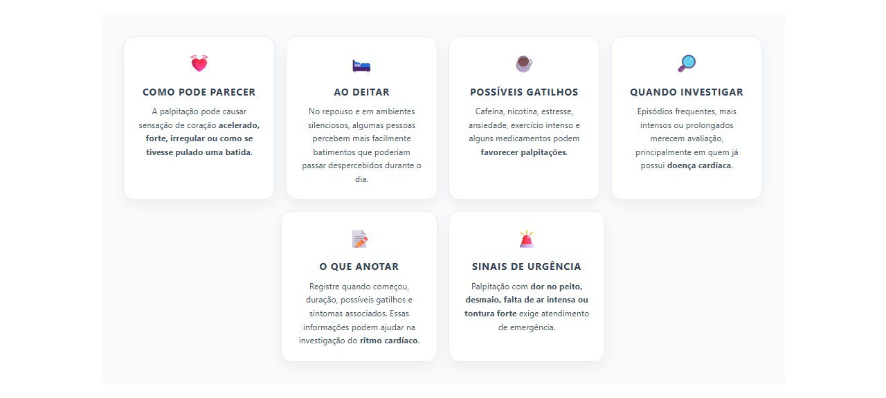 Palpitação ao deitar: quando o coração acelerado merece atenção