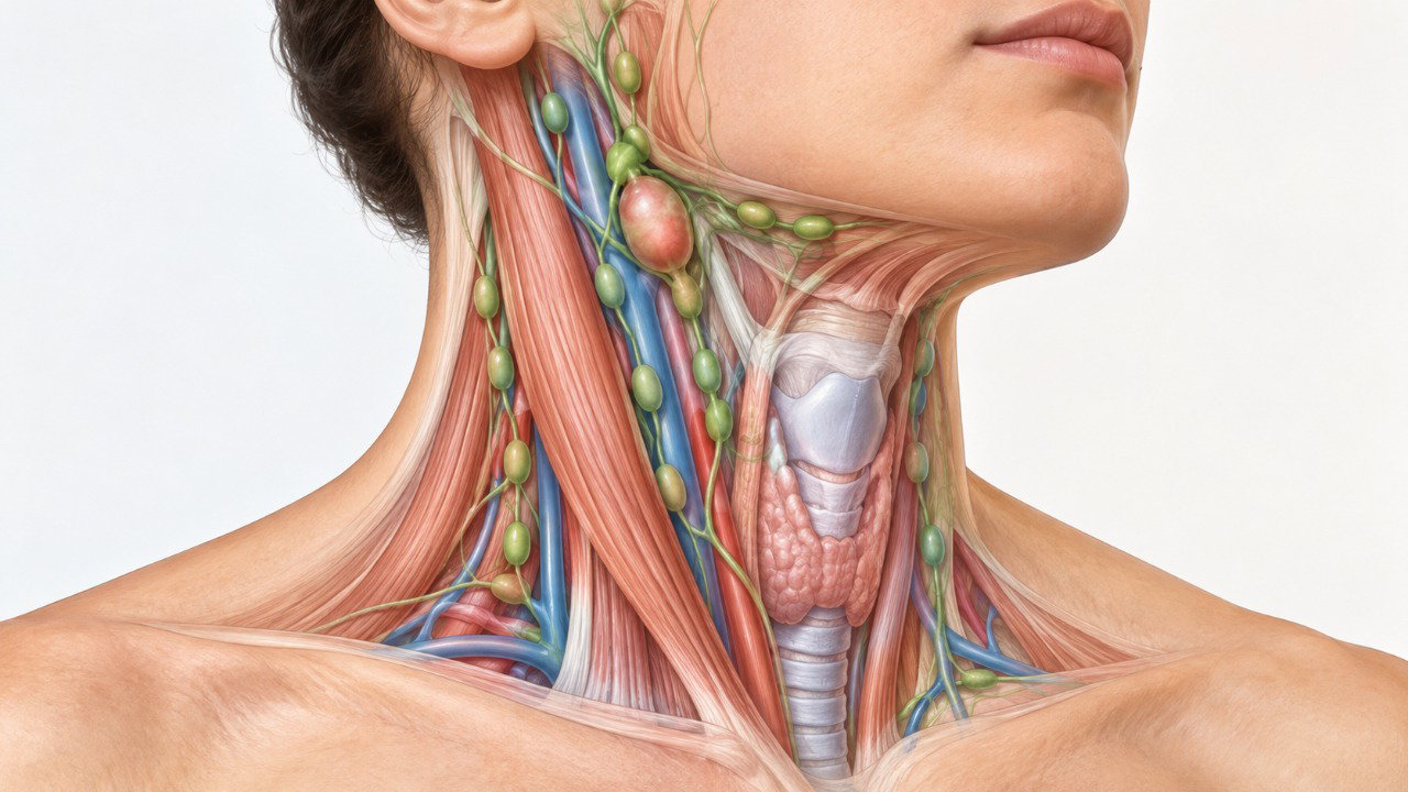 Os gânglios linfáticos podem aumentar enquanto o sistema imunológico reage a uma infecção.