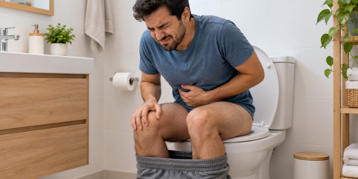 Dor em corte ao evacuar e ardor depois podem acontecer na fissura anal.