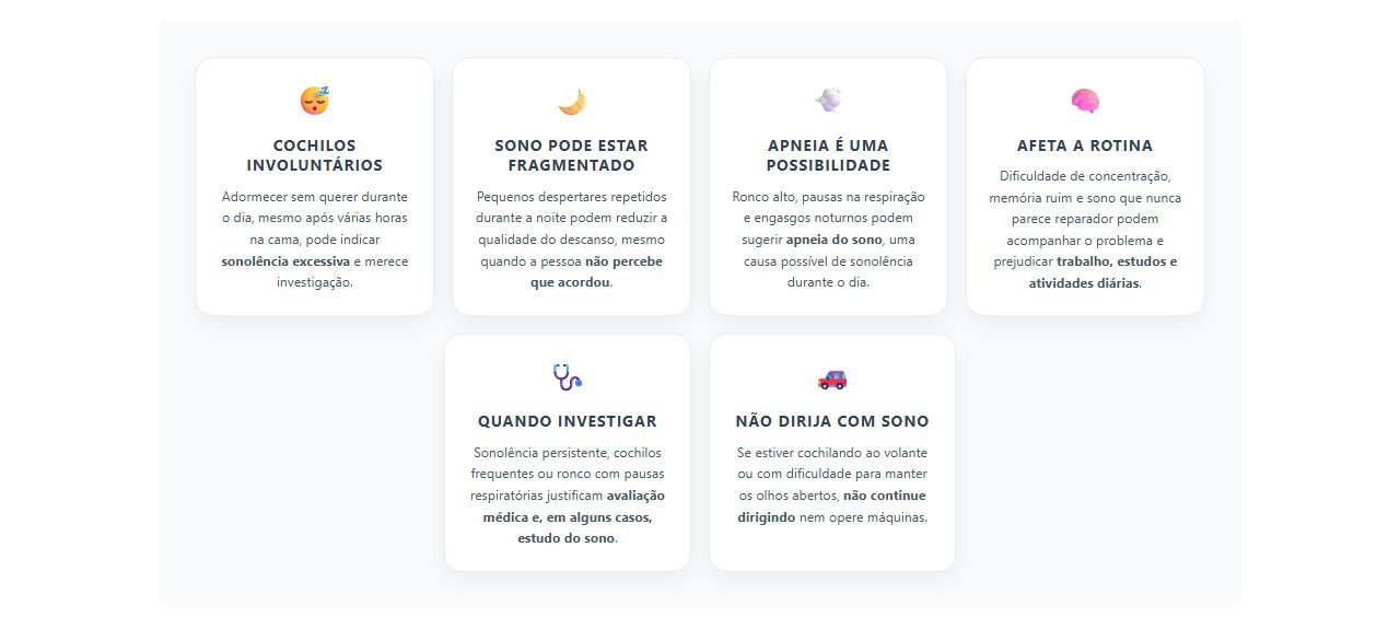 Sonolência durante o dia: quando investigar a qualidade do sono