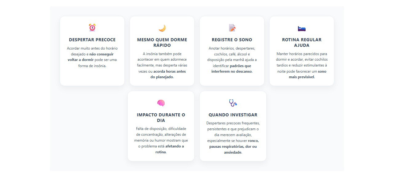 Acordar cedo demais: quando pode ser sinal de insônia