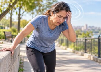 Desmaiar durante caminhada ou exercício merece avaliação rápida para investigar possíveis causas cardíacas ou circulatórias.